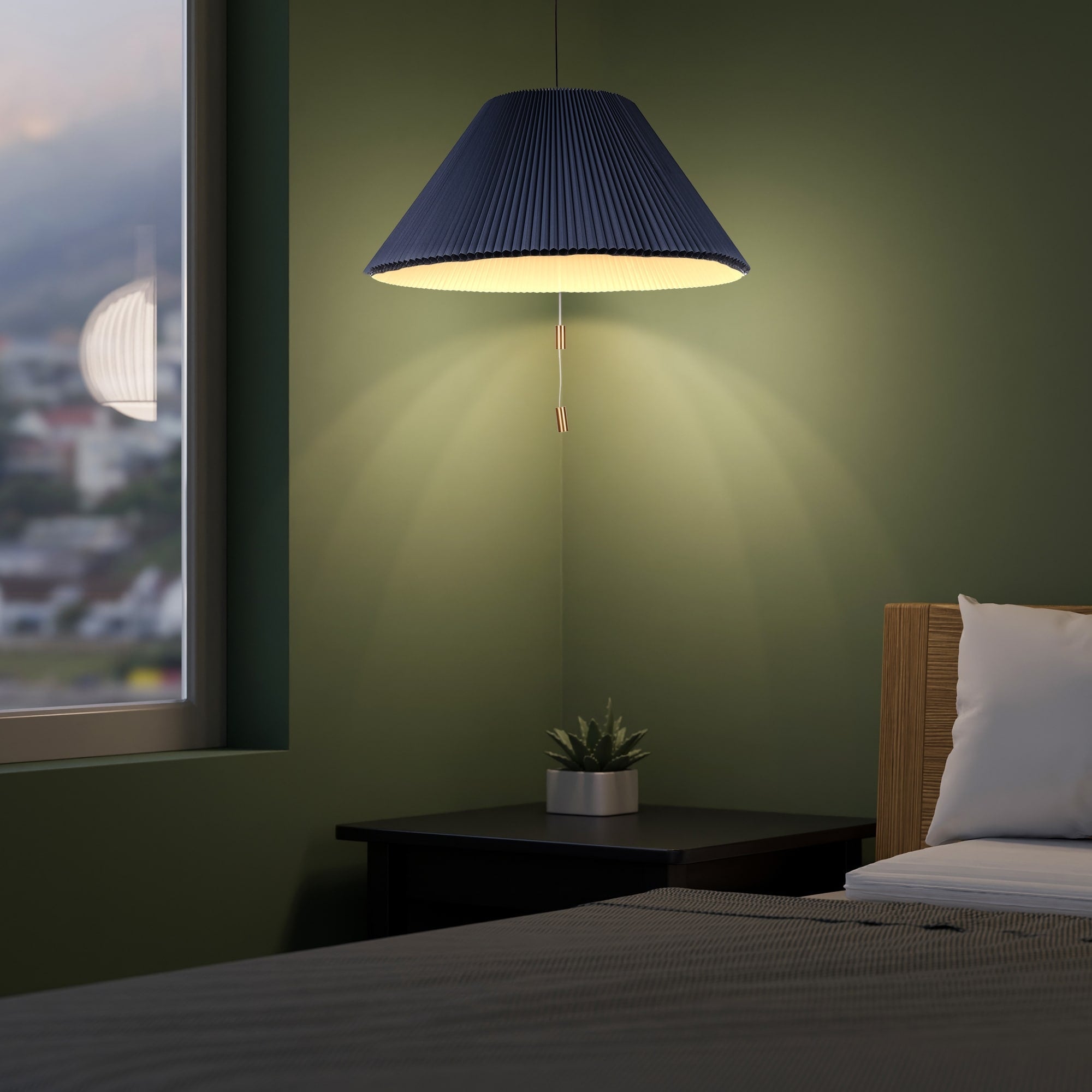 Suspension LED postmoderne 16-23 avec abat-jour réglable