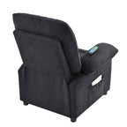 Fauteuil inclinable électrique à 160° pour personnes âgées, avec massage et chauffage à 8 points, tissu chenille doux