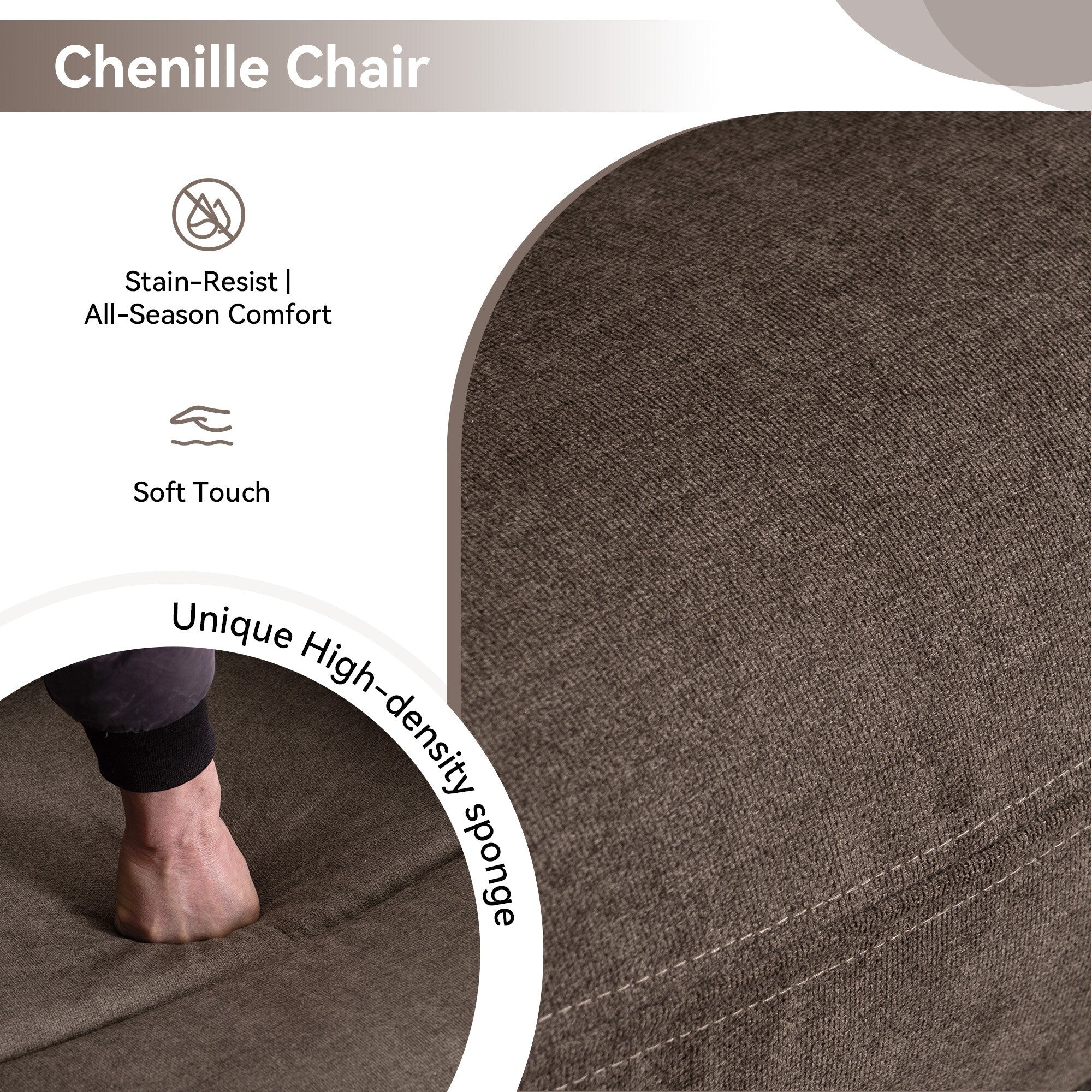 Fauteuil inclinable à 160° pour personnes âgées