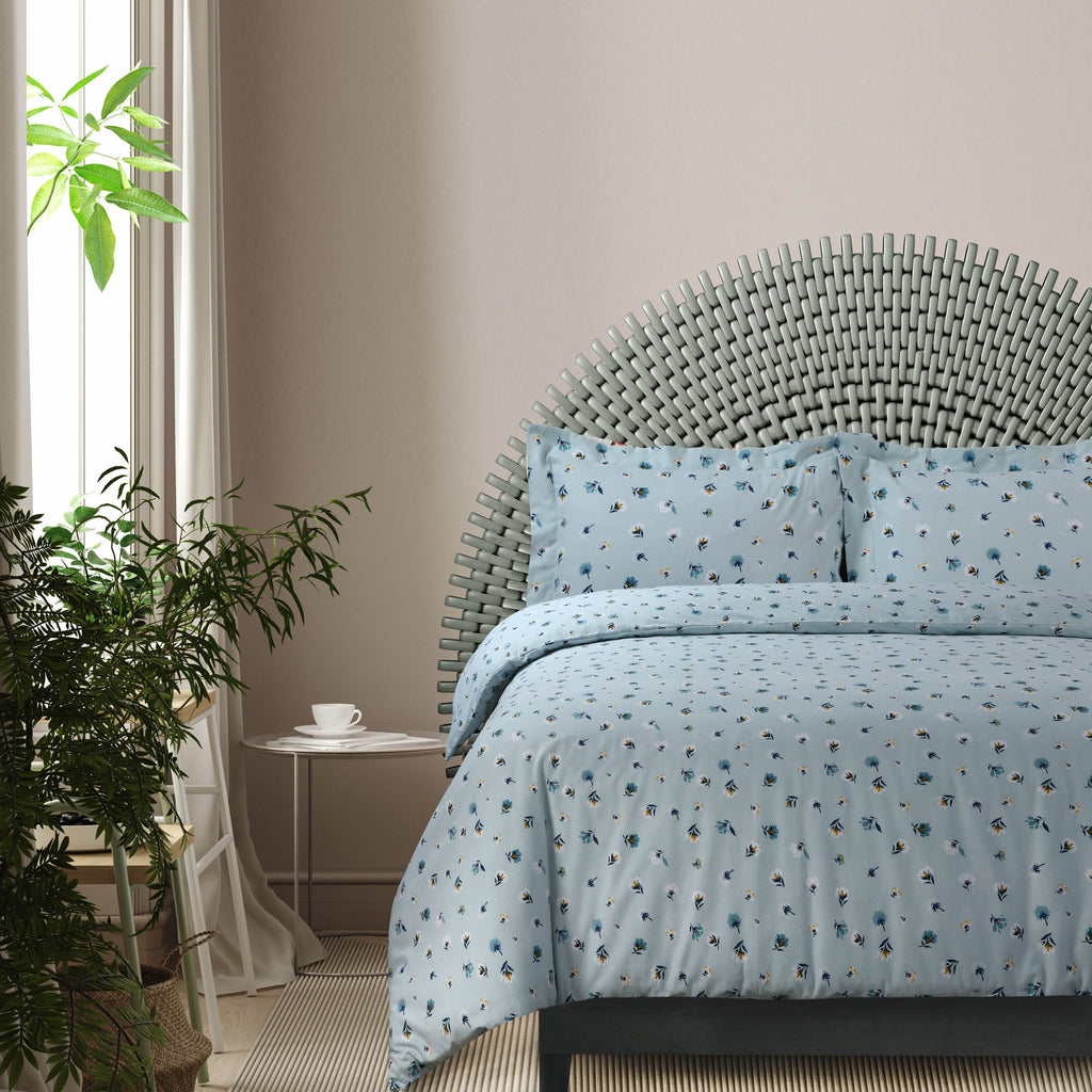 Parure de lit surdimensionnée en flanelle de coton confortable 170 g/m² imprimée