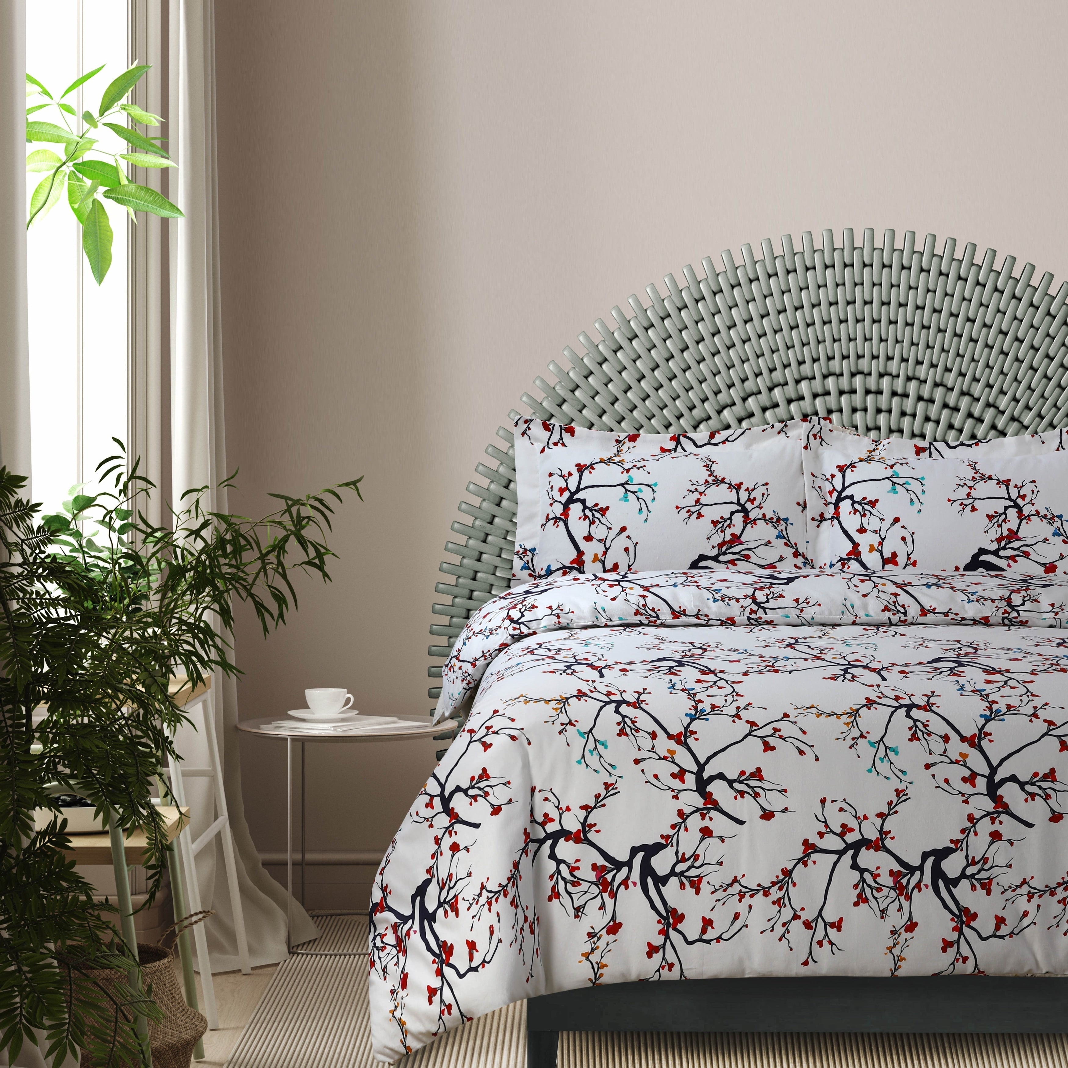 Parure de lit surdimensionnée en flanelle de coton confortable 170 g/m² imprimée