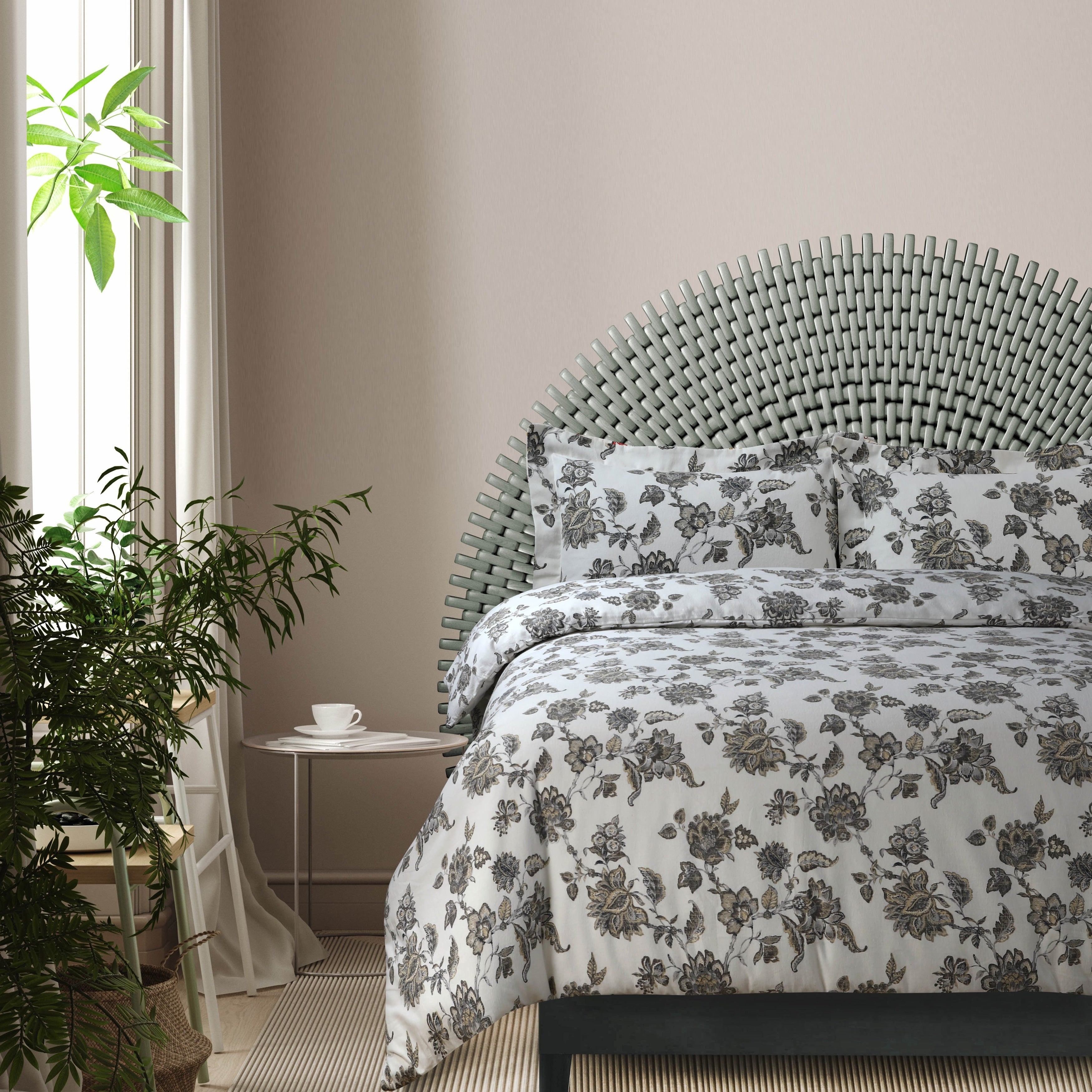 Parure de lit surdimensionnée en flanelle de coton confortable 170 g/m² imprimée