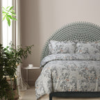 Parure de lit surdimensionnée en flanelle de coton confortable 170 g/m² imprimée