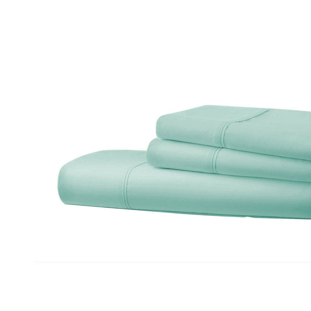 Draps doux en coton égyptien, série 1800, 6 pièces, poches profondes, 4 taies d'oreiller