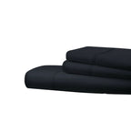 Draps doux en coton égyptien, série 1800, 6 pièces, poches profondes, 4 taies d'oreiller