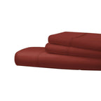 Draps doux en coton égyptien, série 1800, 6 pièces, poches profondes, 4 taies d'oreiller