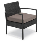 Ensemble de sièges d'extérieur pour 2 personnes avec coussins