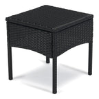 Ensemble de sièges d'extérieur pour 2 personnes avec coussins