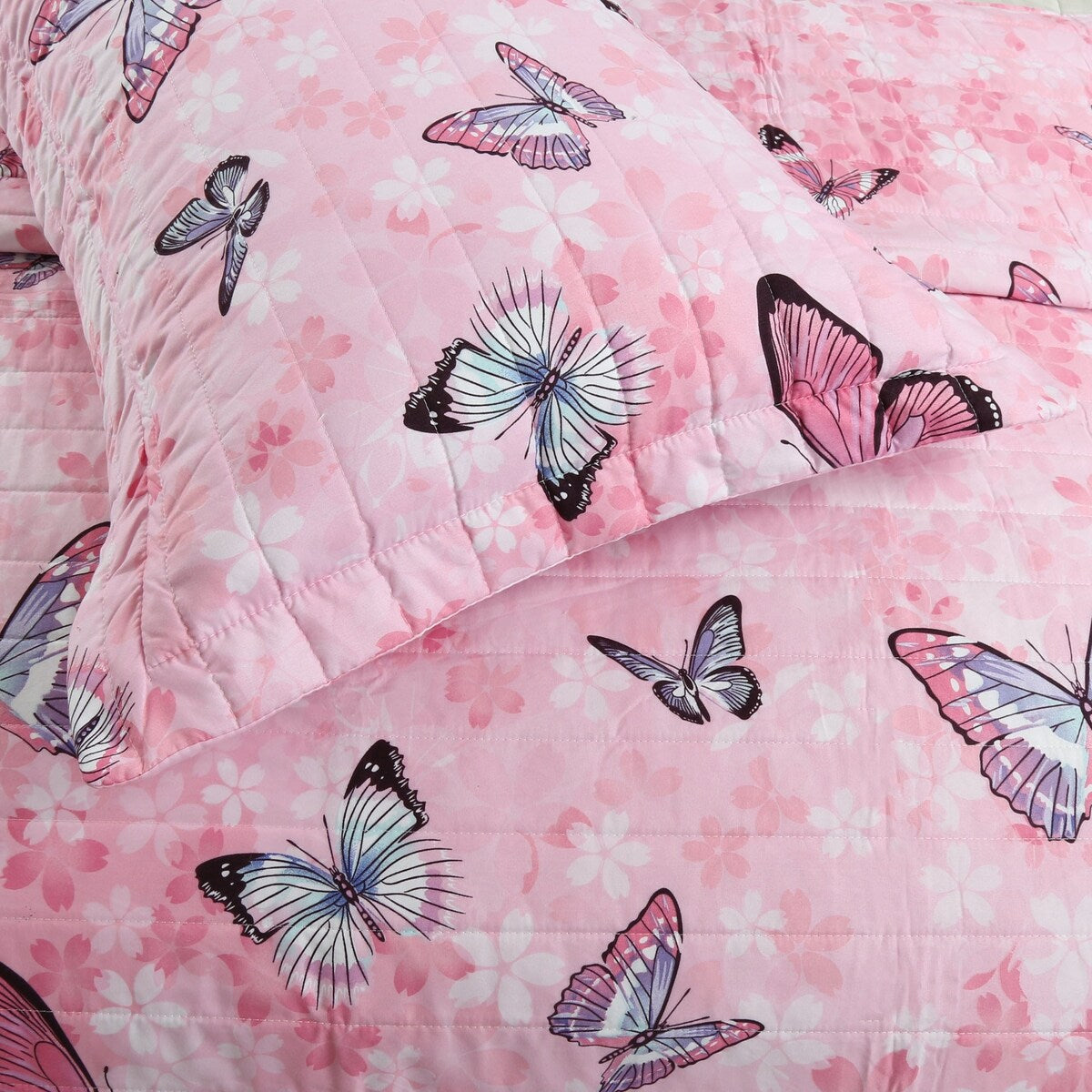 Parure de lit 2/3 pièces pour enfants, couvre-lit et couette pour adolescentes A77