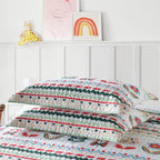 Parure de lit 2/3 pièces en coton pour enfants, couvre-lit, couverture, jeté, pour adolescents, garçons et filles, literie LiTa