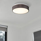 Plafonnier encastré à 2 lumières avec abat-jour en verre dépoli – 12 po L x 12 po l x 3,5 po H