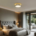 Plafonnier encastré à 2 lumières avec abat-jour en verre dépoli – 12 po L x 12 po l x 3,5 po H