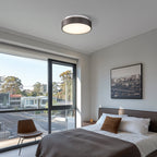 Plafonnier encastré à 2 lumières avec abat-jour en verre dépoli – 12 po L x 12 po l x 3,5 po H