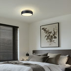 Plafonnier encastré à 2 lumières avec abat-jour en verre dépoli – 12 po L x 12 po l x 3,5 po H