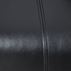 Ensemble de canapés de salon inclinables manuels classiques en similicuir, 2 pièces, avec console et porte-gobelets