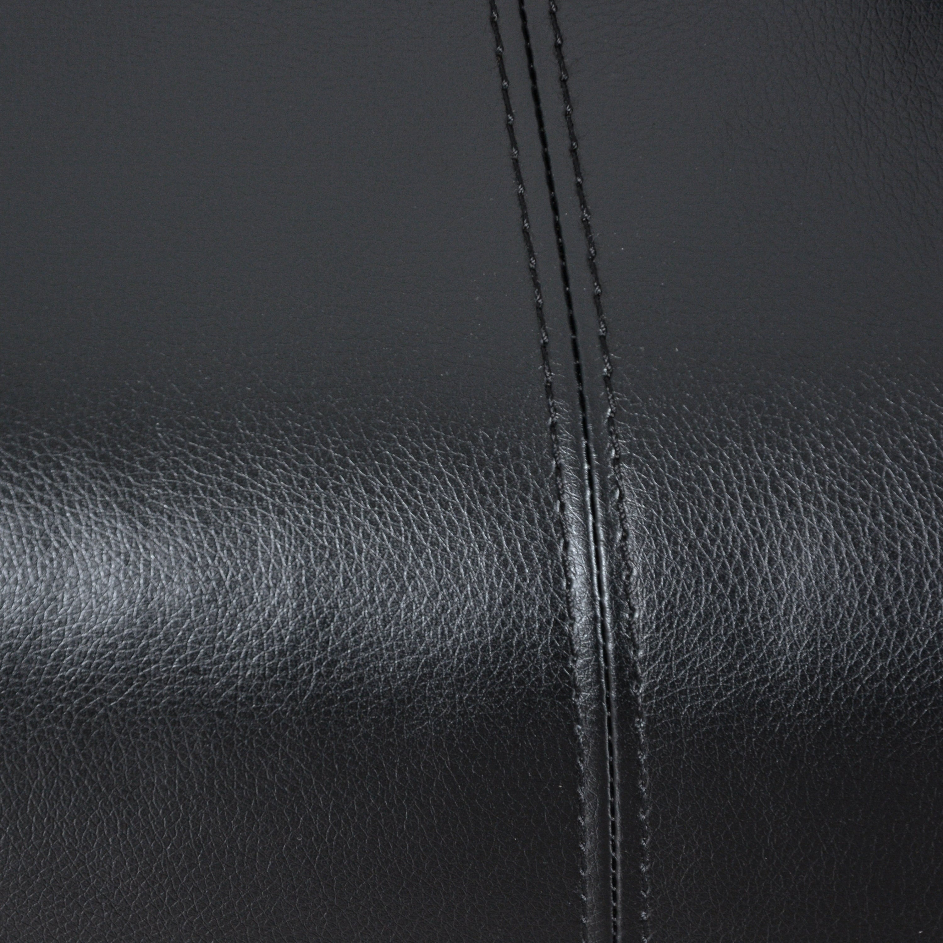 Ensemble de canapés de salon inclinables manuels classiques en similicuir, 2 pièces, avec console et porte-gobelets