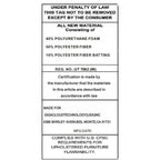 Canapé 2 en 1 Canapé trois places 82 pouces