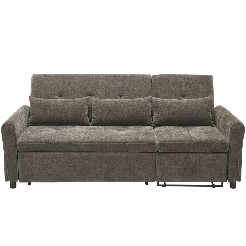 Canapé 2 en 1 Canapé trois places 82 pouces