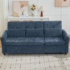 Canapé 2 en 1 avec lit gigogne et fauteuil inclinable réversible par Harper&amp;Bright Designs