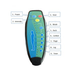 Fauteuil inclinable électrique 21 W, grand format, massage par vibrations à 8 points et chauffage lombaire, télécommande, poches latérales, porte-gobelets