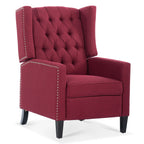 Fauteuil inclinable manuel en tissu large de 27,16 pouces
