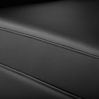 Fauteuil inclinable manuel en tissu large de 27,16 pouces