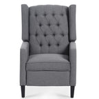 Fauteuil inclinable manuel en tissu large de 27,16 pouces