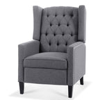 Fauteuil inclinable manuel en tissu large de 27,16 pouces