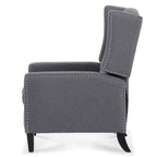 Fauteuil inclinable manuel en tissu large de 27,16 pouces