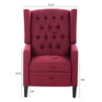 Fauteuil inclinable manuel large de 27,16 pouces