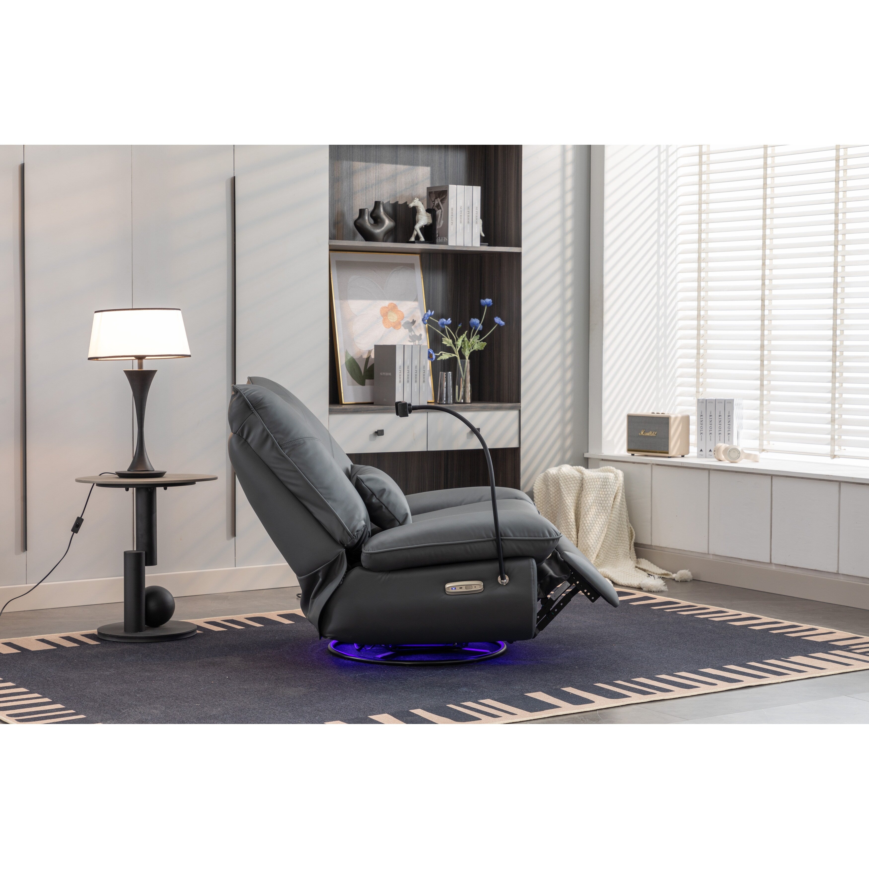 Fauteuil inclinable pivotant 270