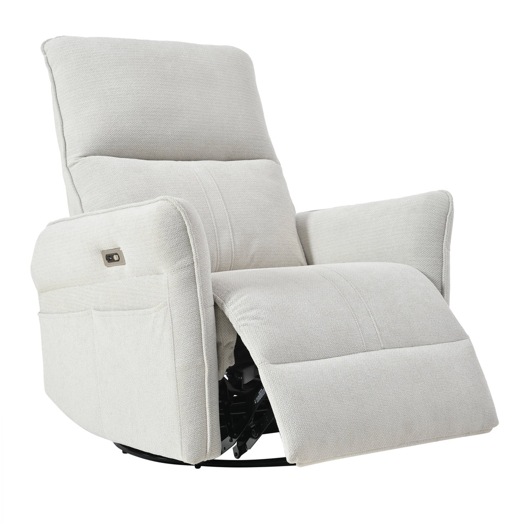 Fauteuil inclinable électrique pivotant à 270° avec ports USB