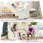 Fauteuil inclinable électrique pivotant à 270° avec ports USB