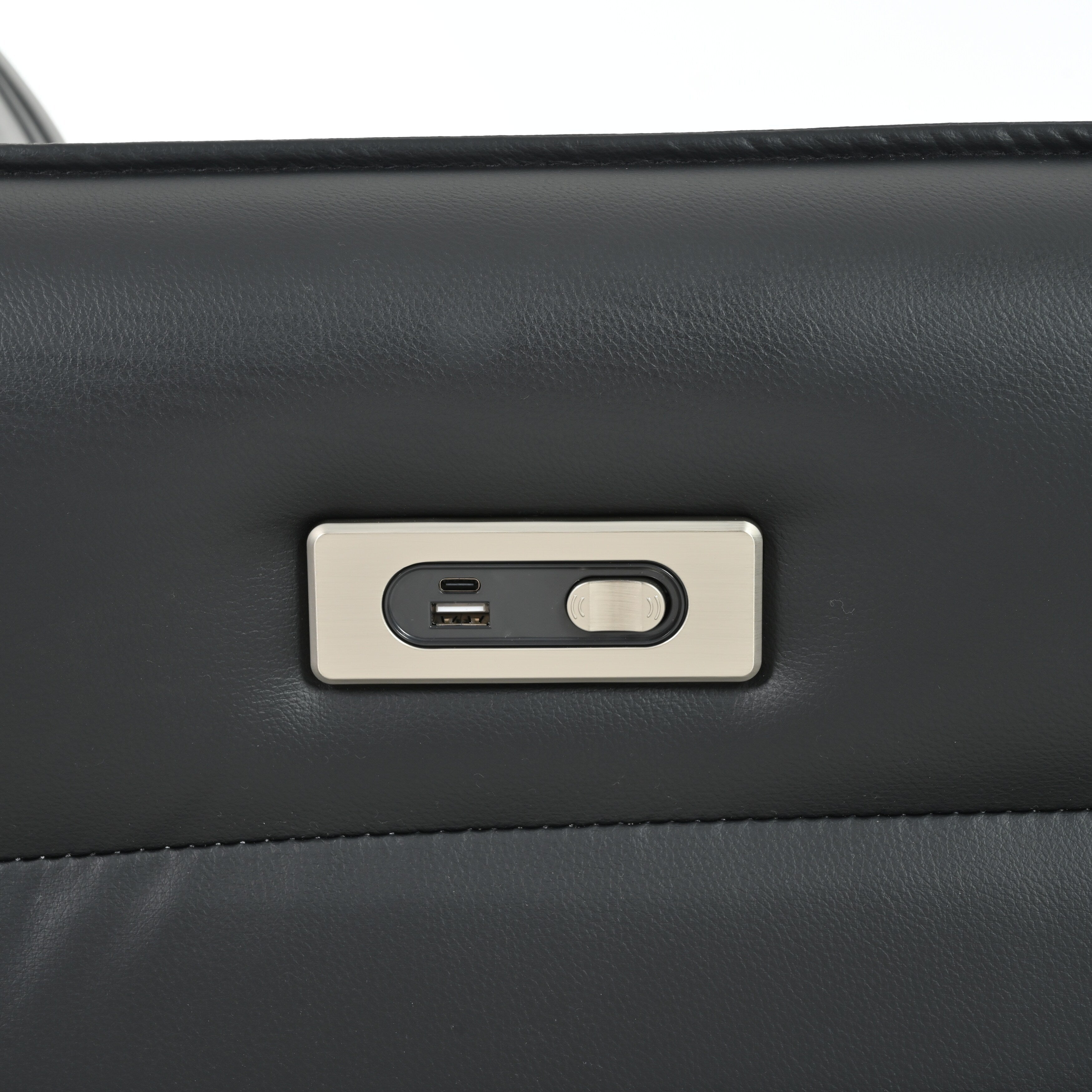 Fauteuil inclinable électrique pivotant à 270° avec ports USB