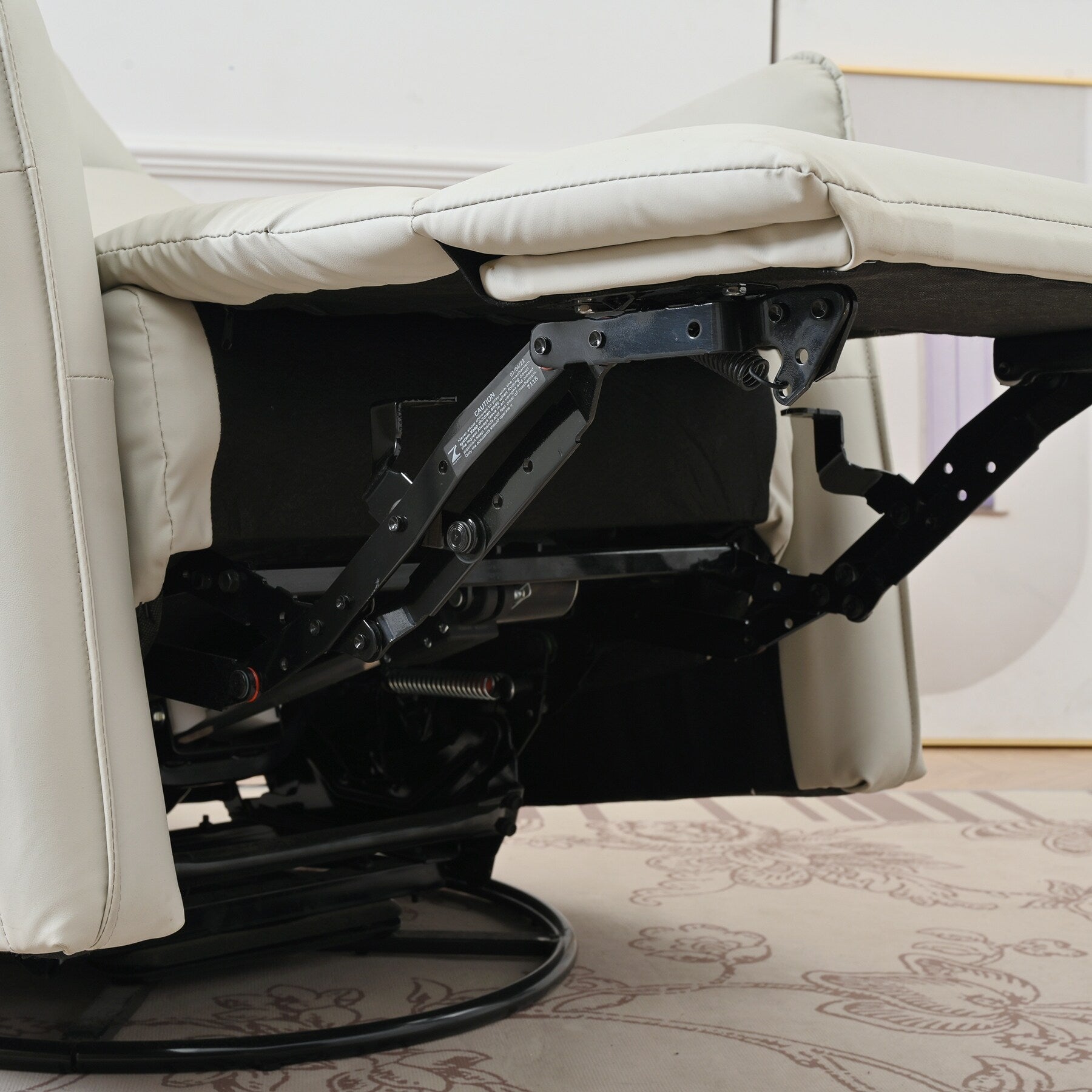 Fauteuil inclinable électrique pivotant à 270° avec ports USB