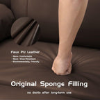 Fauteuils inclinables pivotants surdimensionnés à 360° de 27 pouces avec chauffage et massage