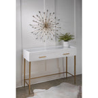 Décoration murale en métal/perles transparentes en forme d'étoile dorée de 28 diamètres