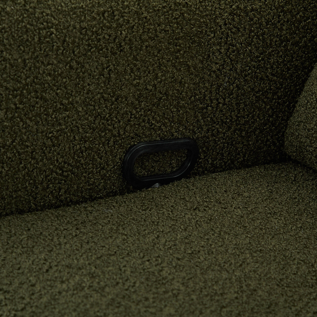 Fauteuil inclinable pivotant à oreilles de 29,5 po de large