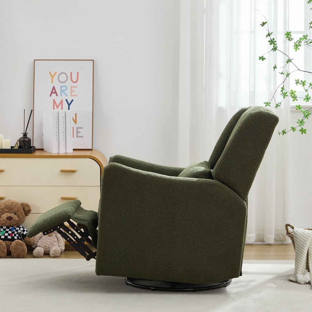 Fauteuil inclinable pivotant à oreilles de 29,5 po de large