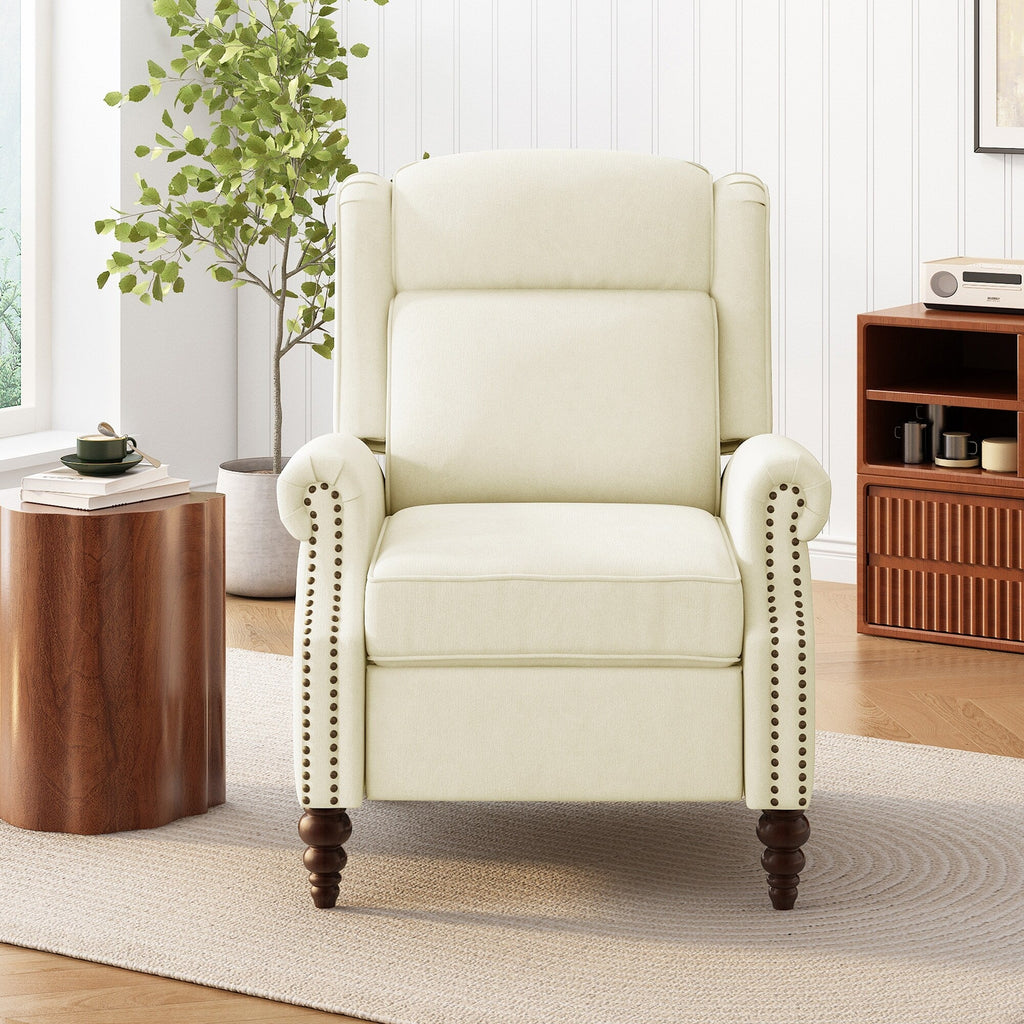 Fauteuil inclinable rembourré à dossier relevable 29,75