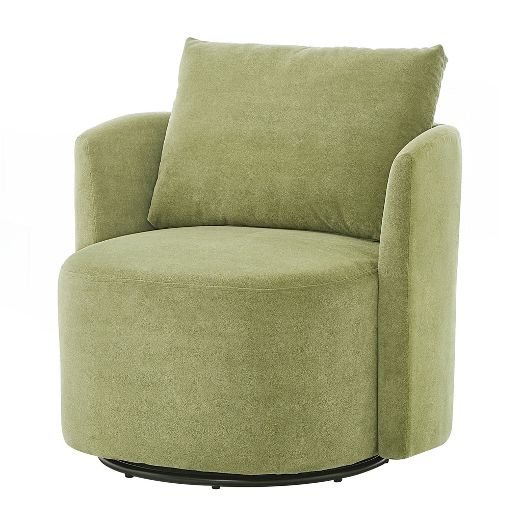 Fauteuil d'appoint en forme de tonneau de 29,9 pouces