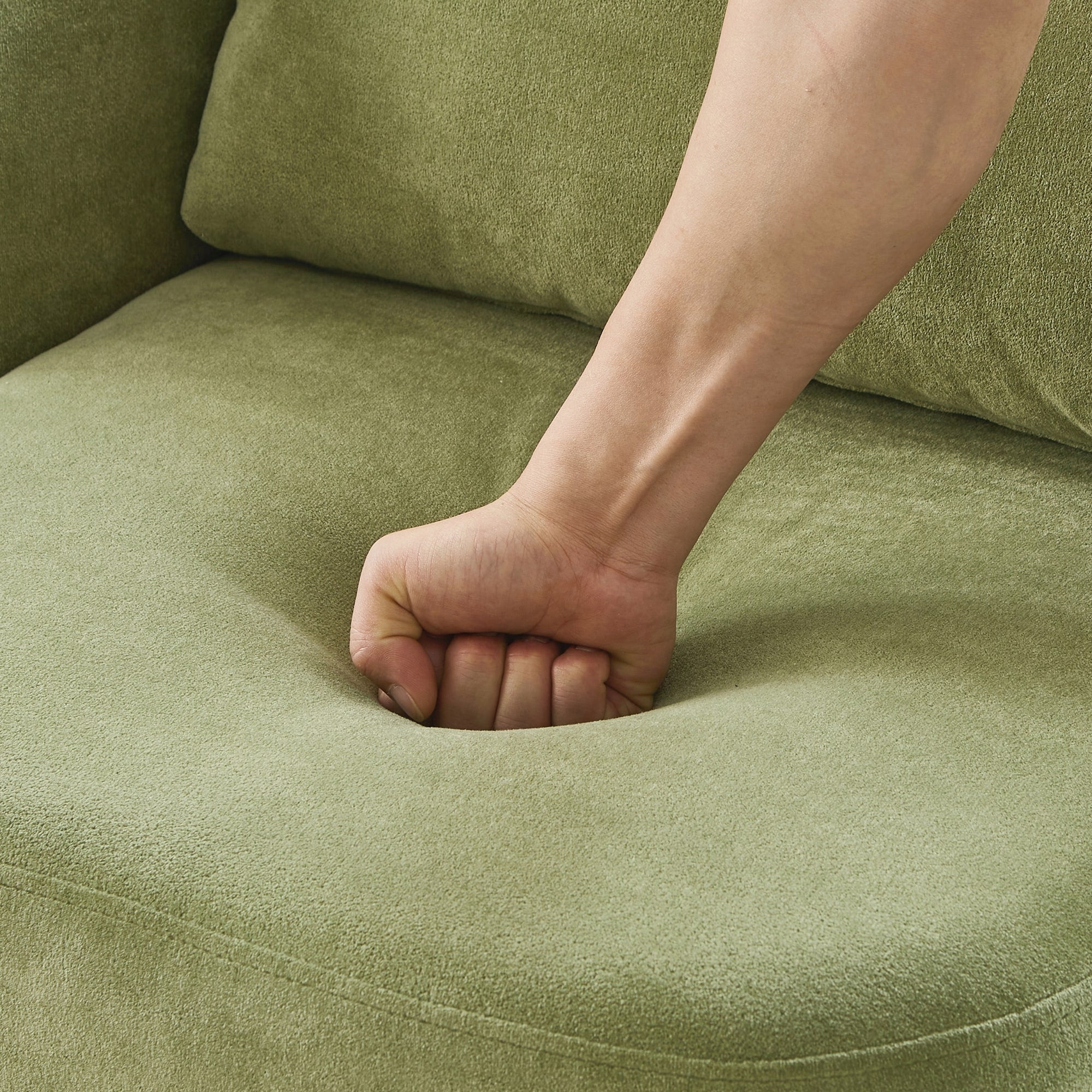 Fauteuil d'appoint en forme de tonneau de 29,9 pouces