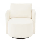 Fauteuil d'appoint en forme de tonneau de 29,9 pouces