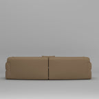 Canapé 3 à 5 places confortable et rembourré avec 3 coussins moelleux