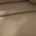 Canapé 3 à 5 places confortable et rembourré avec 3 coussins moelleux