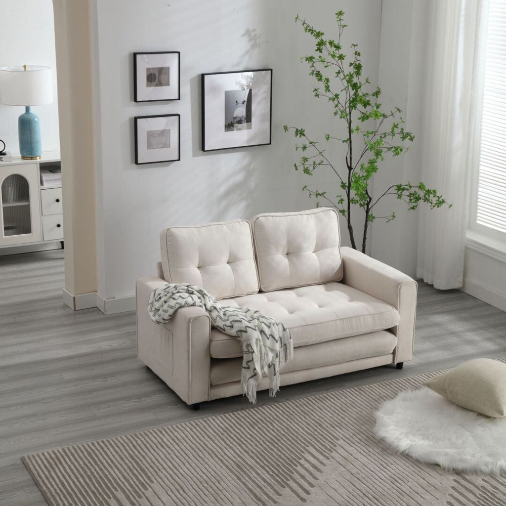 Canapé convertible 3 places, canapé-lit futon, canapé-lit gigogne