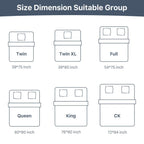 Matelas en mousse à mémoire de forme blanc de 3 pouces