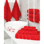 Ensemble de serviettes de bain 3 pièces 100 % coton Serviettes de bain turques de luxe Serviettes de toilette extra larges Serviettes de visage Ensemble de liquidation