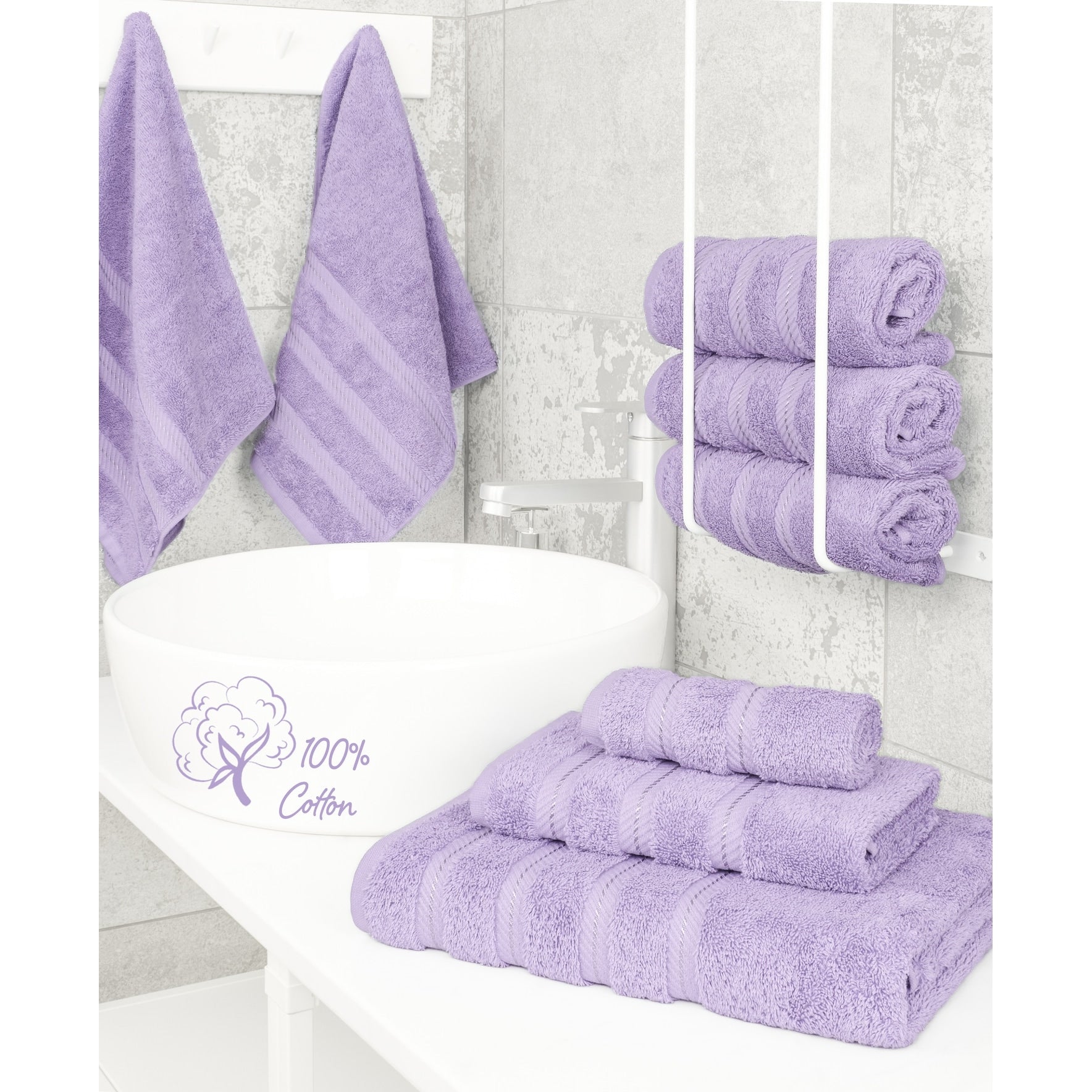Ensemble de serviettes de bain 3 pièces 100 % coton Serviettes de bain turques de luxe Serviettes de toilette extra larges Serviettes de visage Ensemble de liquidation