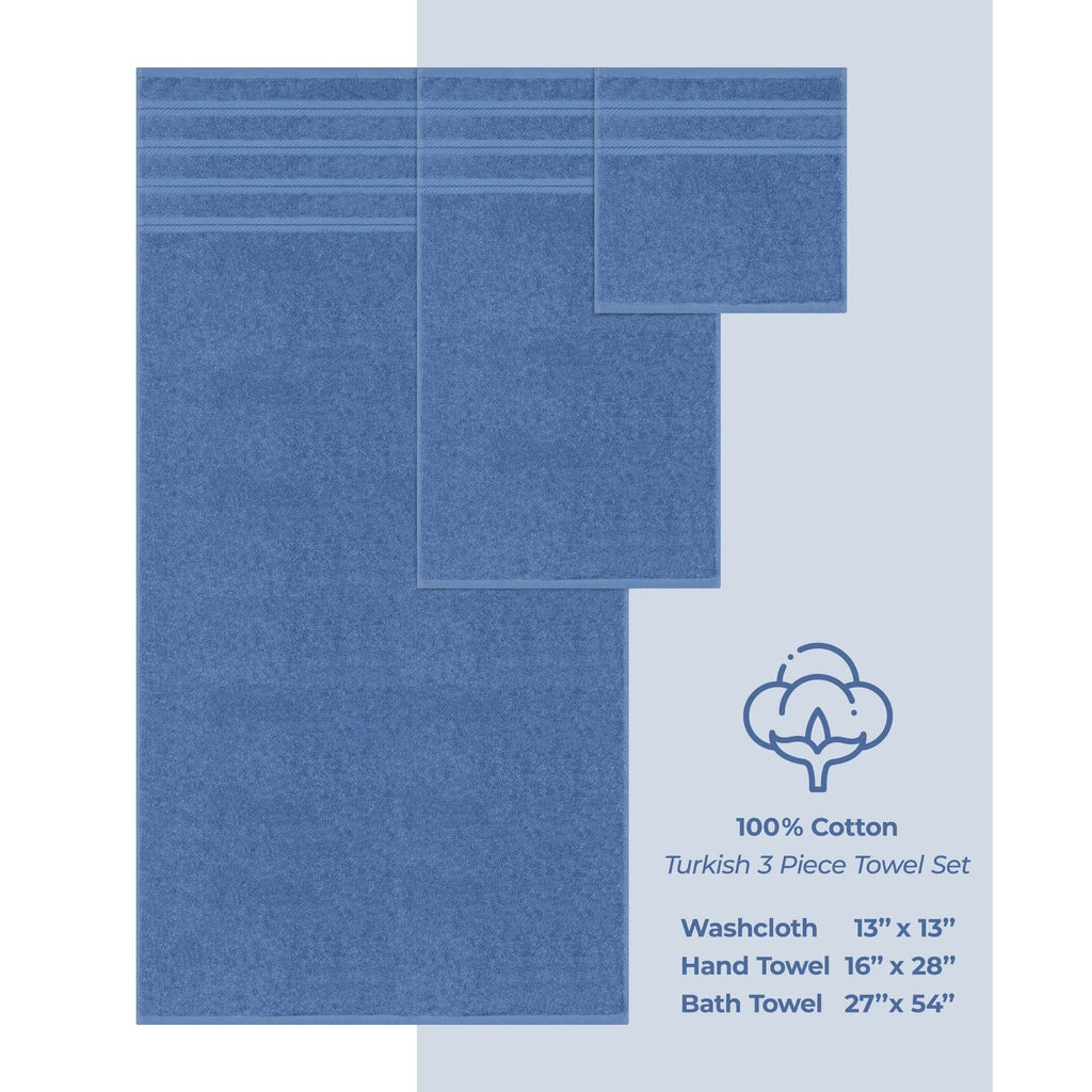 Ensemble de serviettes de bain 3 pièces 100 % coton Serviettes de bain turques de luxe Serviettes de toilette extra larges Serviettes de visage Ensemble de liquidation